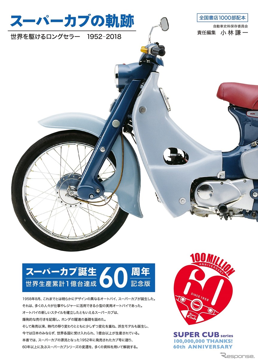 60周年、1億台生産記念…スーパーカブの軌跡