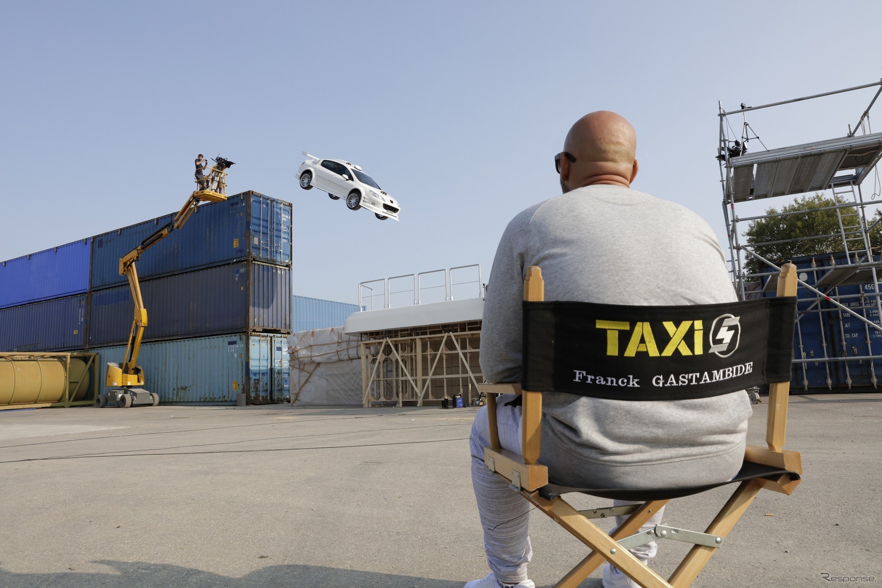 『TAXi ダイヤモンド・ミッション』メイキング　(c) 2018 - T5 PRODUCTION - ARP - TF1 FILMS PRODUCTION - EUROPACORP - TOUS DROITS RESERVES