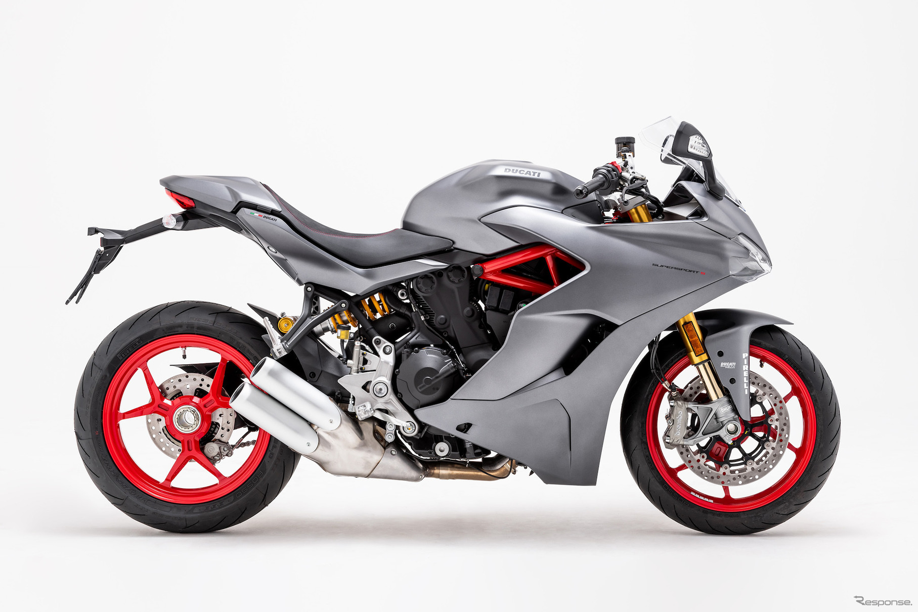 ドゥカティ『スーパースポーツ Sバージョン』に日本限定カラー…マット・チタニウム・グレー