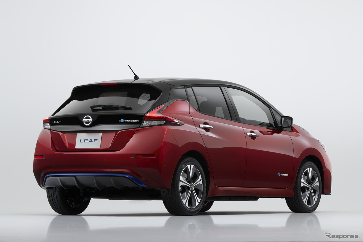 EVsmartユーザー人気上位(ベスト8圏内)のEV、日産『リーフ』