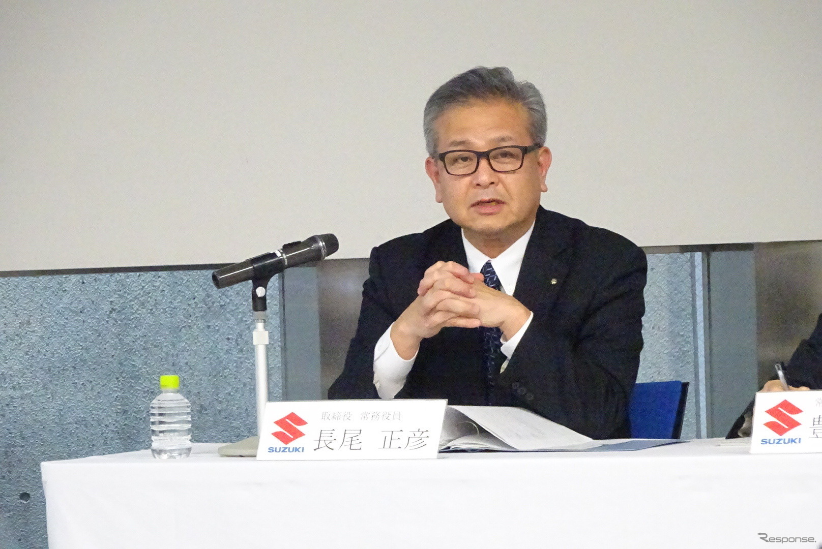 スズキ　長尾正彦常務役員