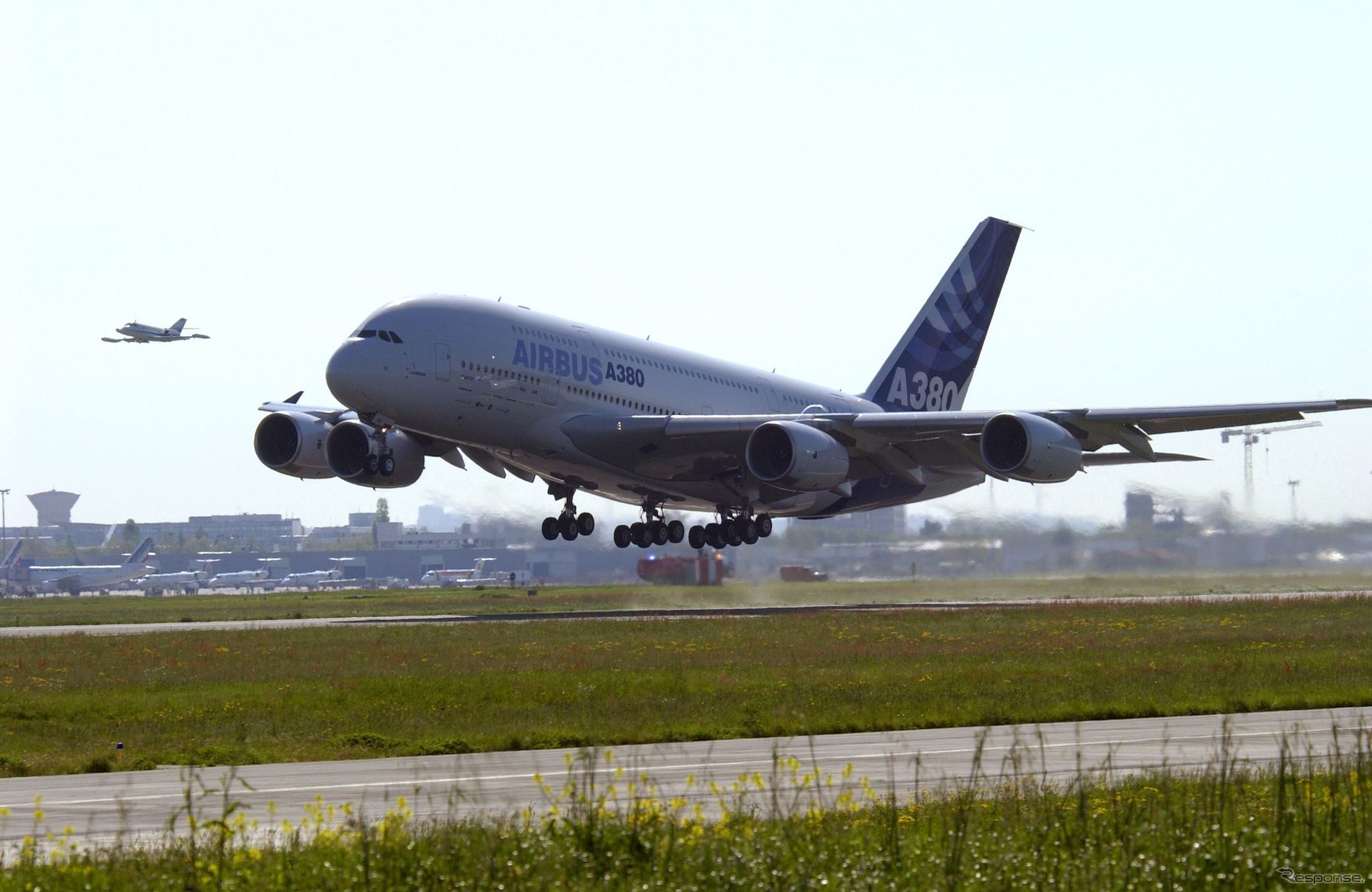 エアバスA380の初飛行（2005年）