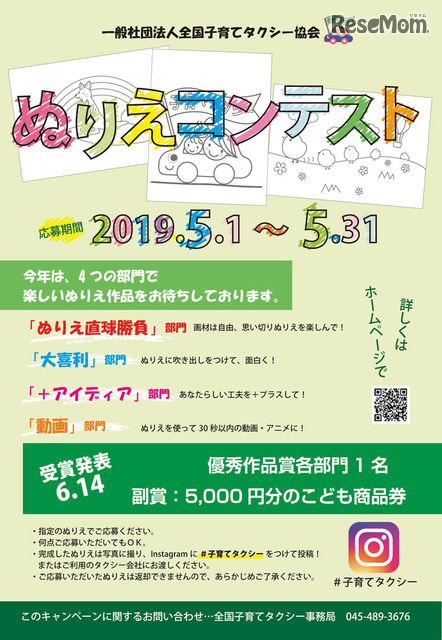 ぬりえコンテスト