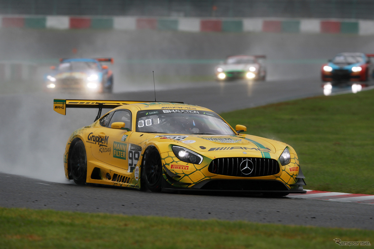 総合トップの#999 Mercedes-AMG Team GruppeM Racing