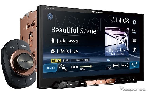 高音質を追求したサイバーナビxシリーズ 19冬モデル2機種を発売 レスポンス Response Jp