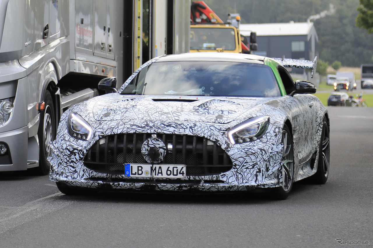 メルセデスベンツ AMG GT R ブラックシリーズ（スクープ写真）