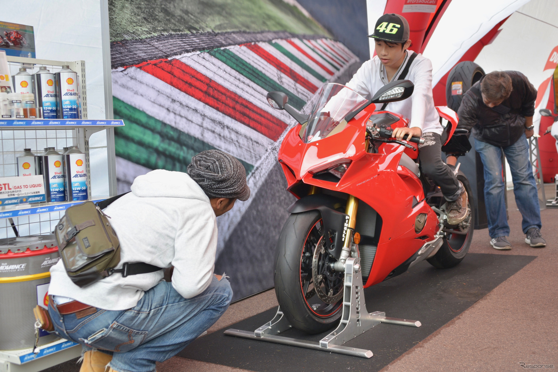 Motogp 日本gp ドゥカティのアイコニックなバイクが集合 パニガーレ V4sも ドゥカティブース レスポンス Response Jp