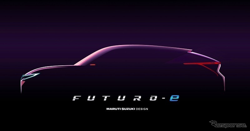 スズキ・コンセプト FUTURO-e のティザーイメージ