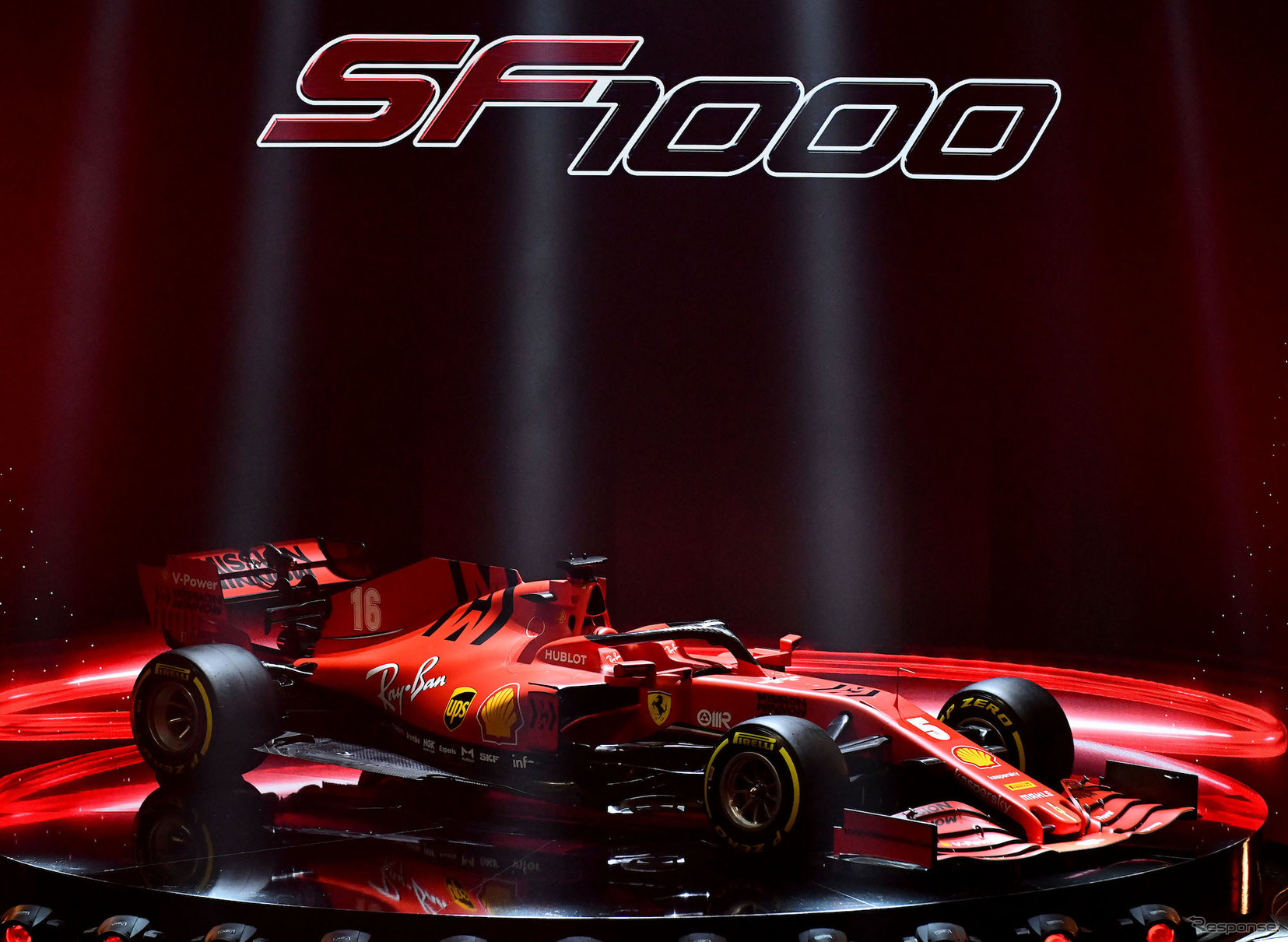 フェラーリの2020年型F1マシン「SF1000」が公開された。