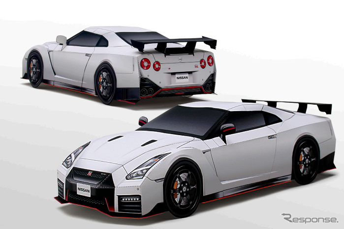 日産ペーパークラフト：GT-R NISMO