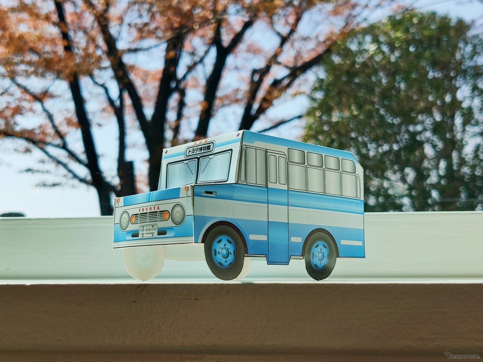 トヨタ ボンネットバス ペーパークラフト