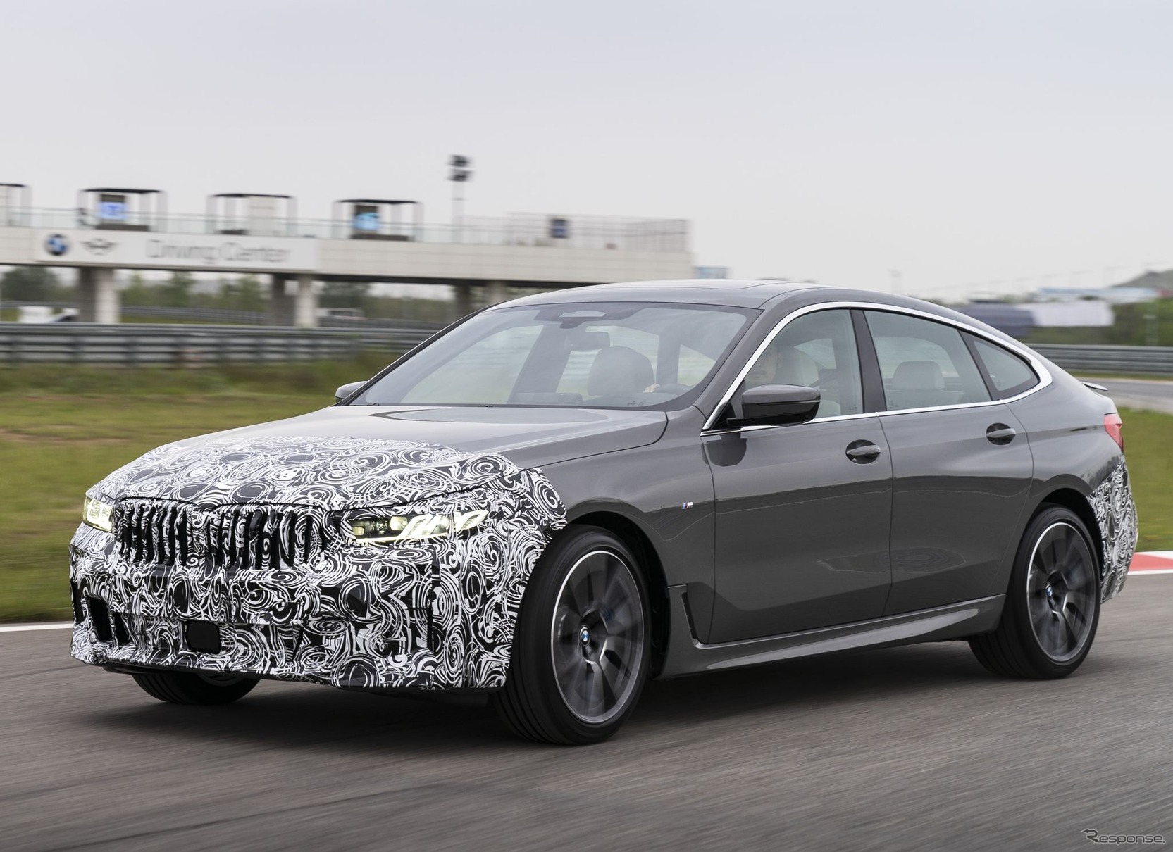 BMW 6シリーズ・グランツーリスモ改良新型の開発プロトタイプ