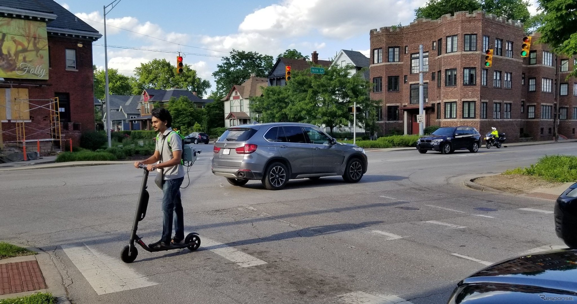 米トヨタが開始した電動キックボードと車の事故を減らす研究