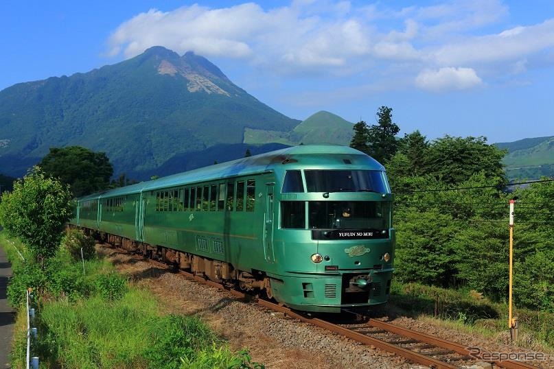 博多～豊後森間の運行ながら、8月8日から3往復中2往復が再開する特急『ゆふいんの森』。