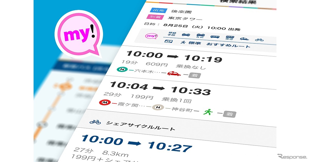 東京メトロ my!アプリ