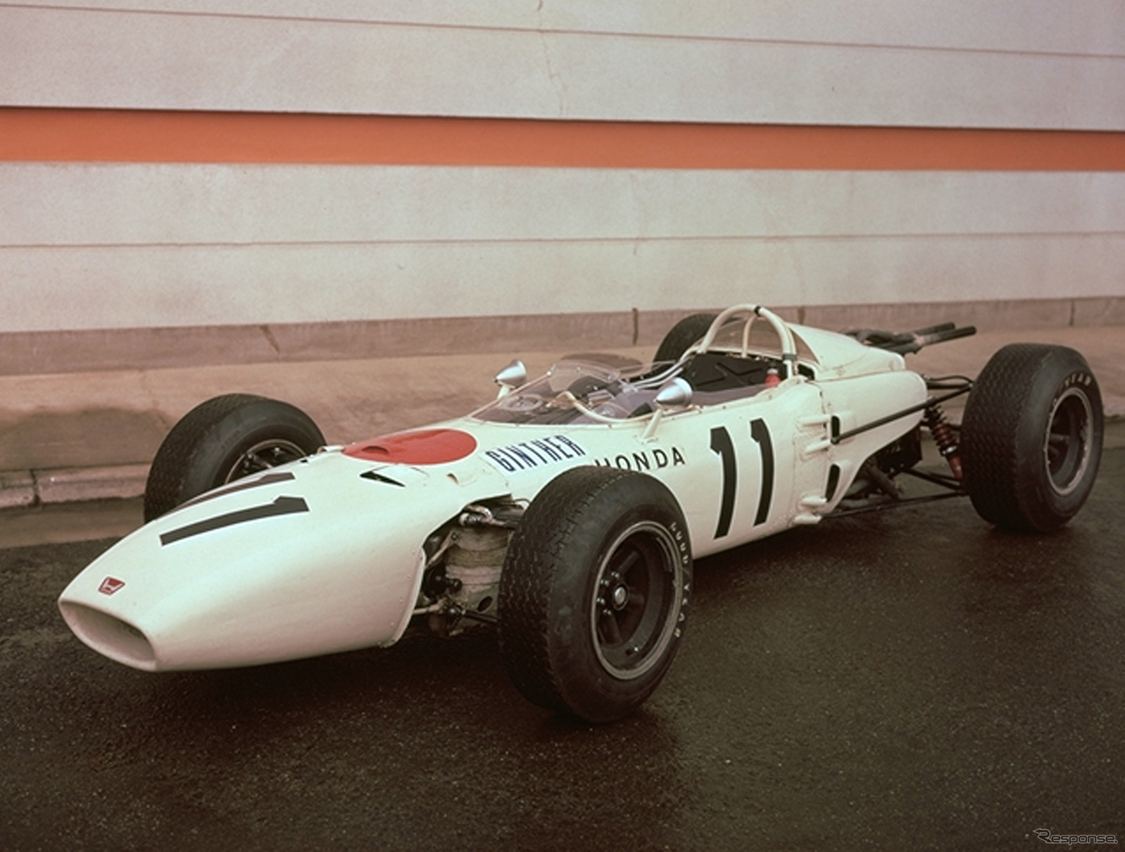 1965年シーズンのホンダF1マシン「RA272」。