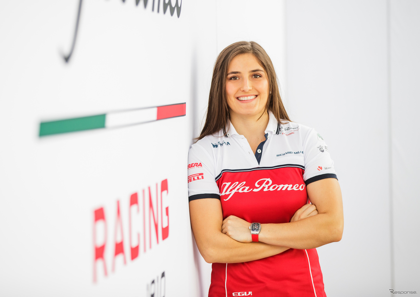 F1 女性選手タチアナ カルデロンが語る栄達の条件 できると信じて努力 アルファロメオのテストドライバー レスポンス Response Jp