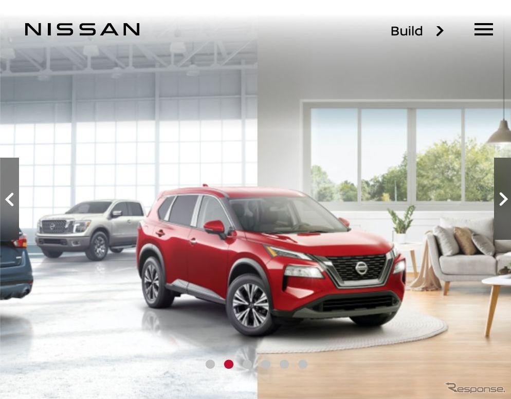 米日産のディーラーからオンラインで新車を購入できるプログラム「Nissan@Home」