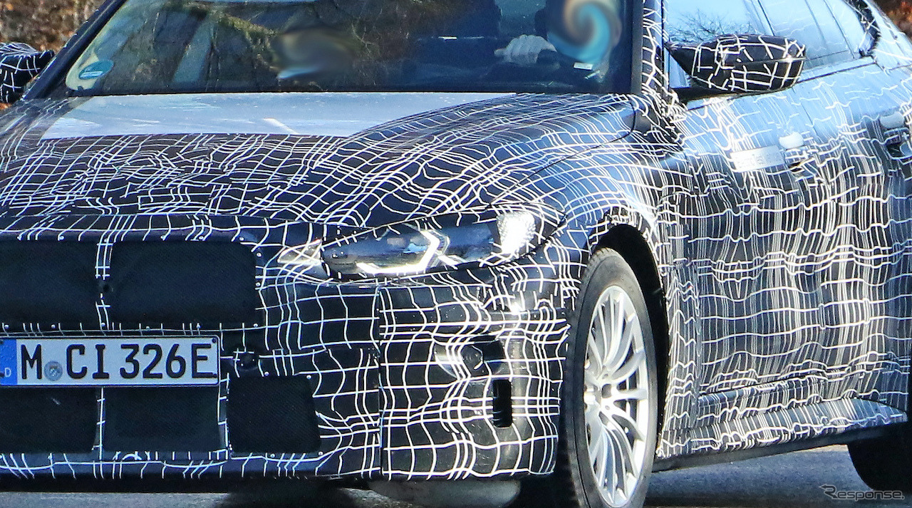 BMW i4M プロトタイプ(スクープ写真)