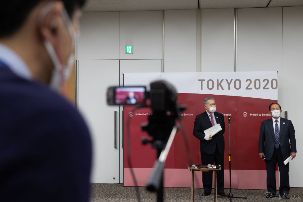 東京オリンピック・パラリンピック競技大会組織委員会のリモート会見（1月28日）