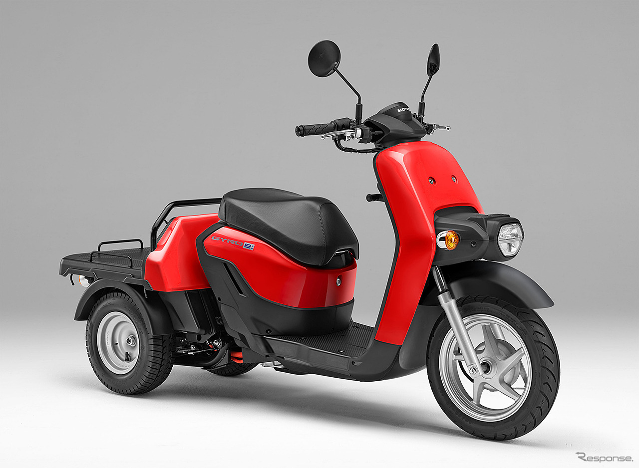 ホンダ ジャイロ E 法人向けに発売へ ビジネス電動バイク第2弾は三輪スクーター レスポンス Response Jp