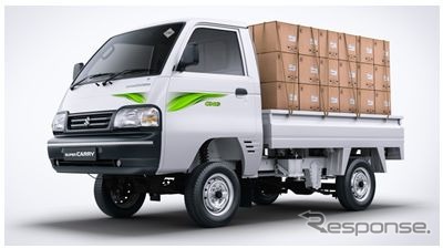 マルチスズキ・スーパーキャリイの天然ガス車「S-CNG」（インド仕様）