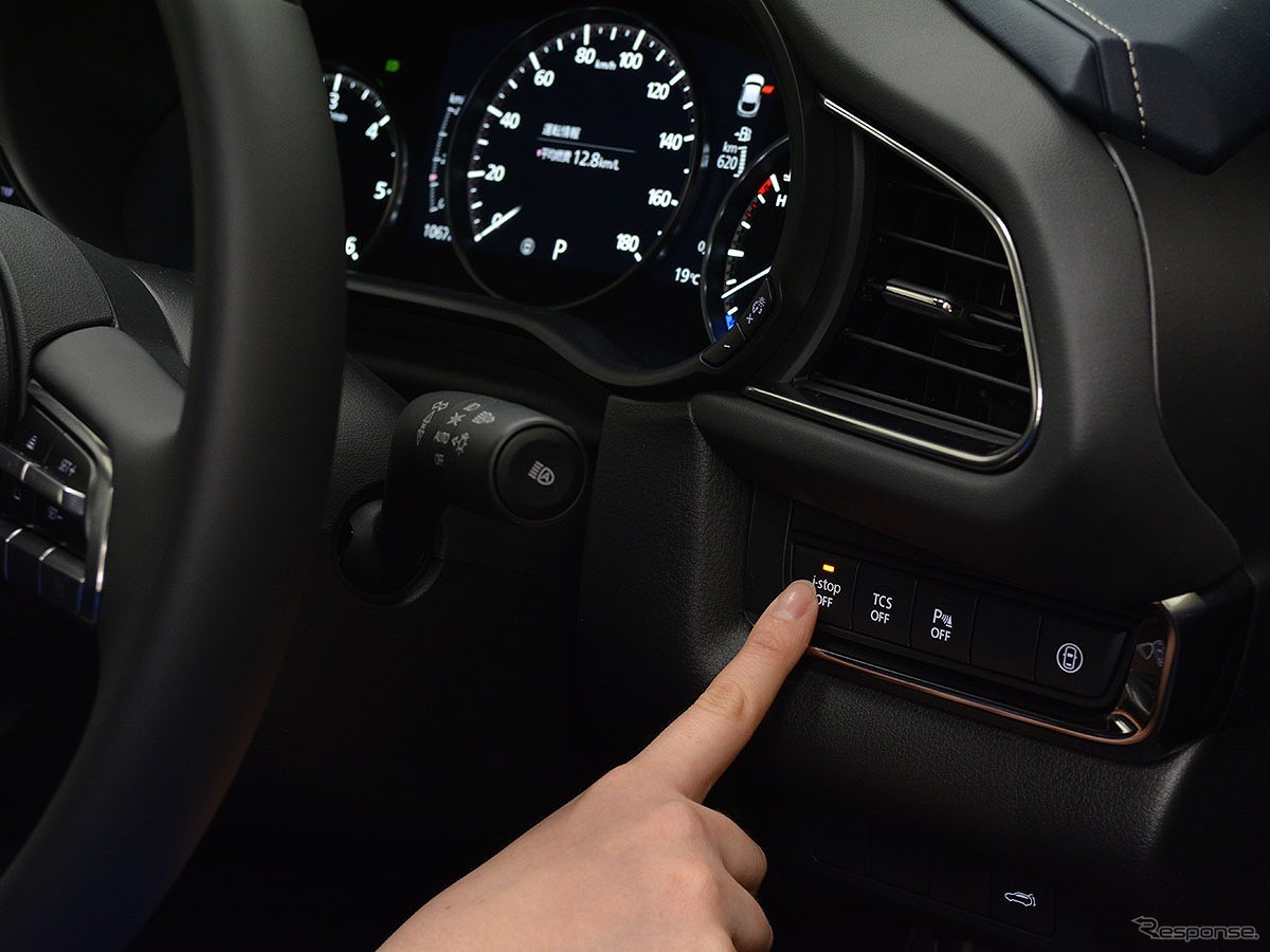 純正ボタンで設定変更可能