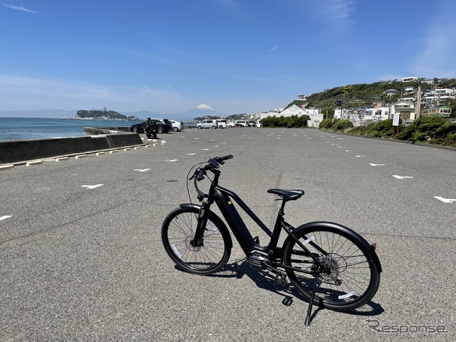 湘南エリアでeバイク「クロード」をのシェアサイクルサービス（イメージ）