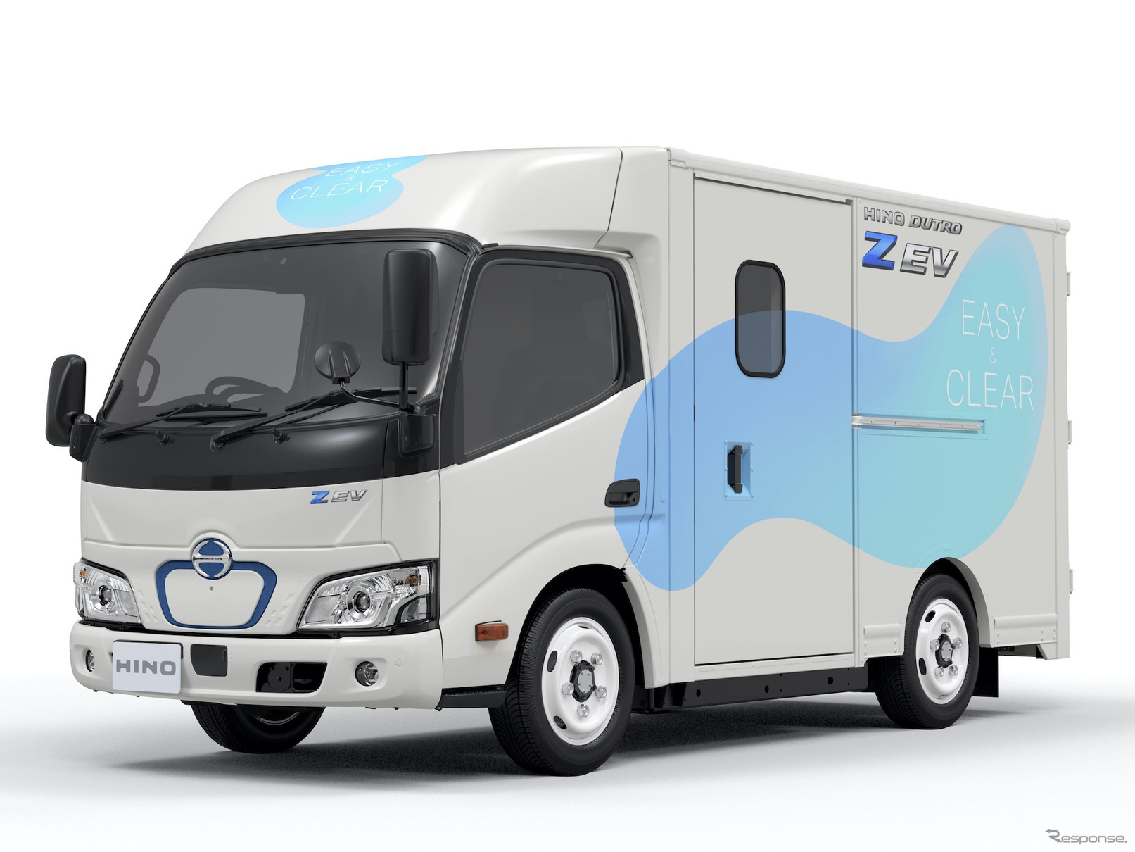 日野が市場導入予定の電動トラック、デュトロZ EV