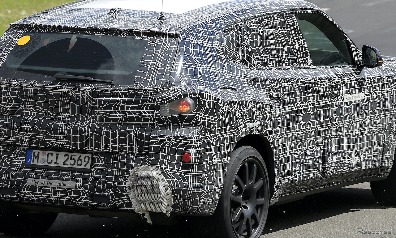 BMW X8M 開発車両（スクープ写真）