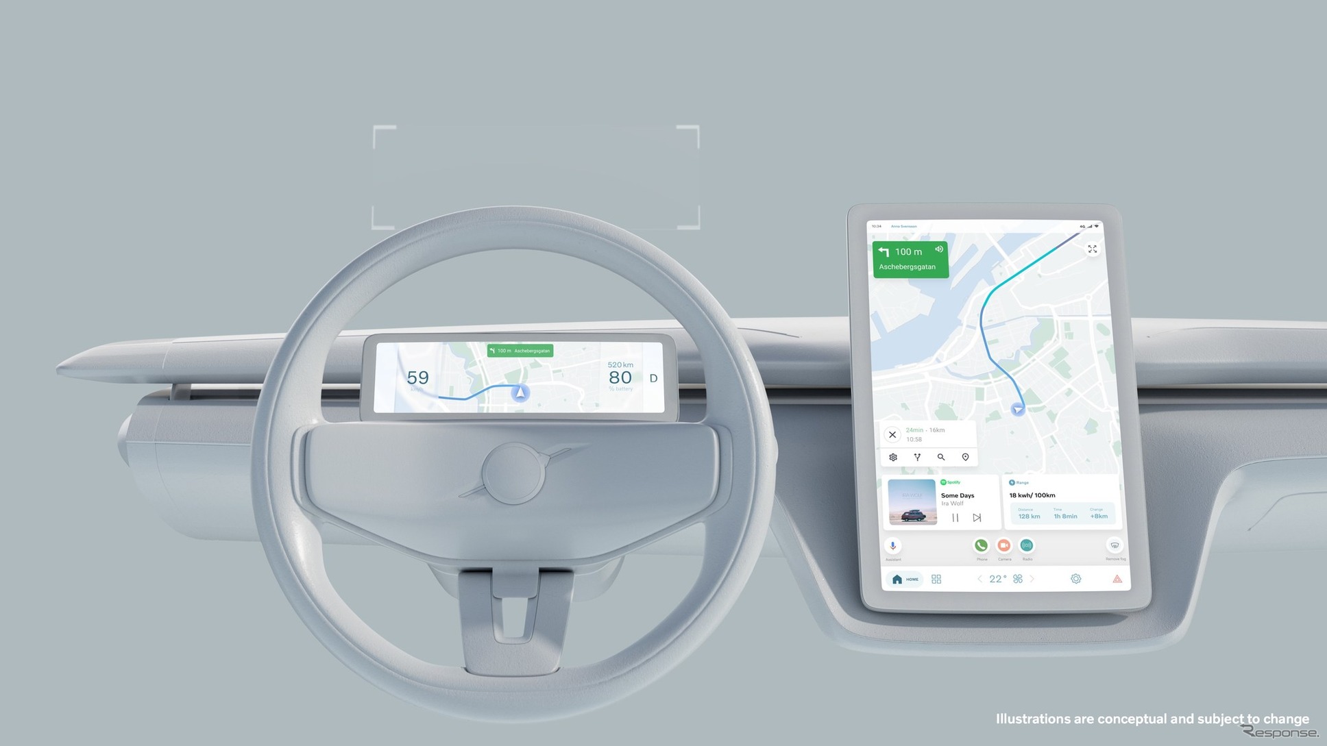 ボルボカーズとグーグルが共同開発する将来のユーザーエクスペリエンス技術