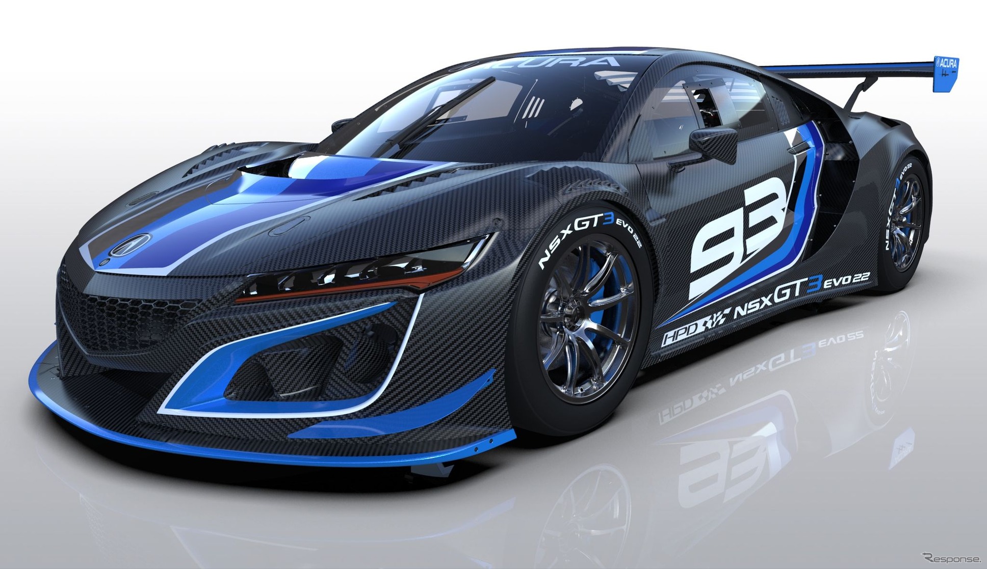 アキュラ Nsx レーサーは24年まで存続 Gt3が エボ22 に進化 レスポンス Response Jp