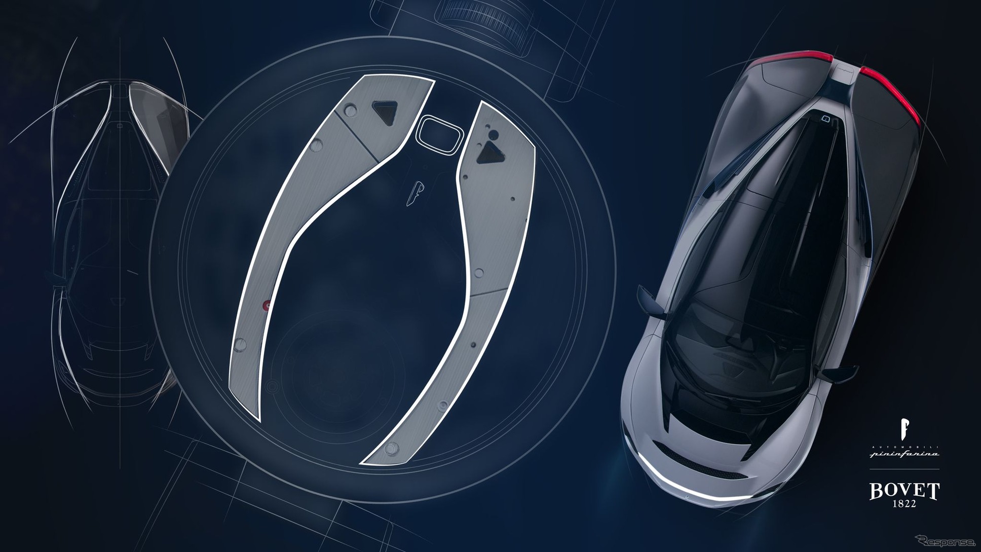 アウトモビリ・ピニンファリーナ『バッティスタ』のデビューを記念して2021年内に発売される特別な機械時計のティザー写真