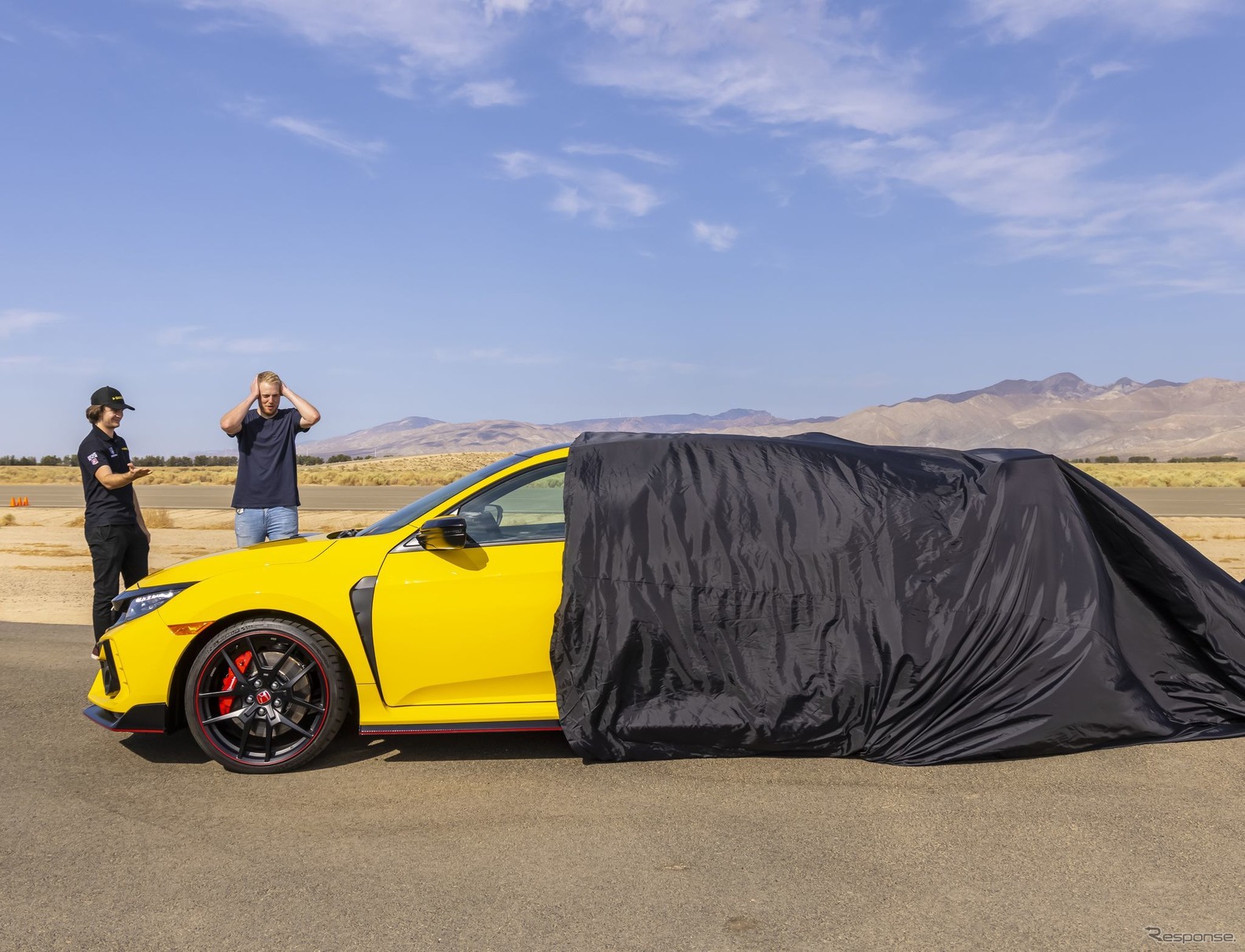 ホンダ・シビック・タイプR 改良新型のリミテッドエディションの米国向け第一号車