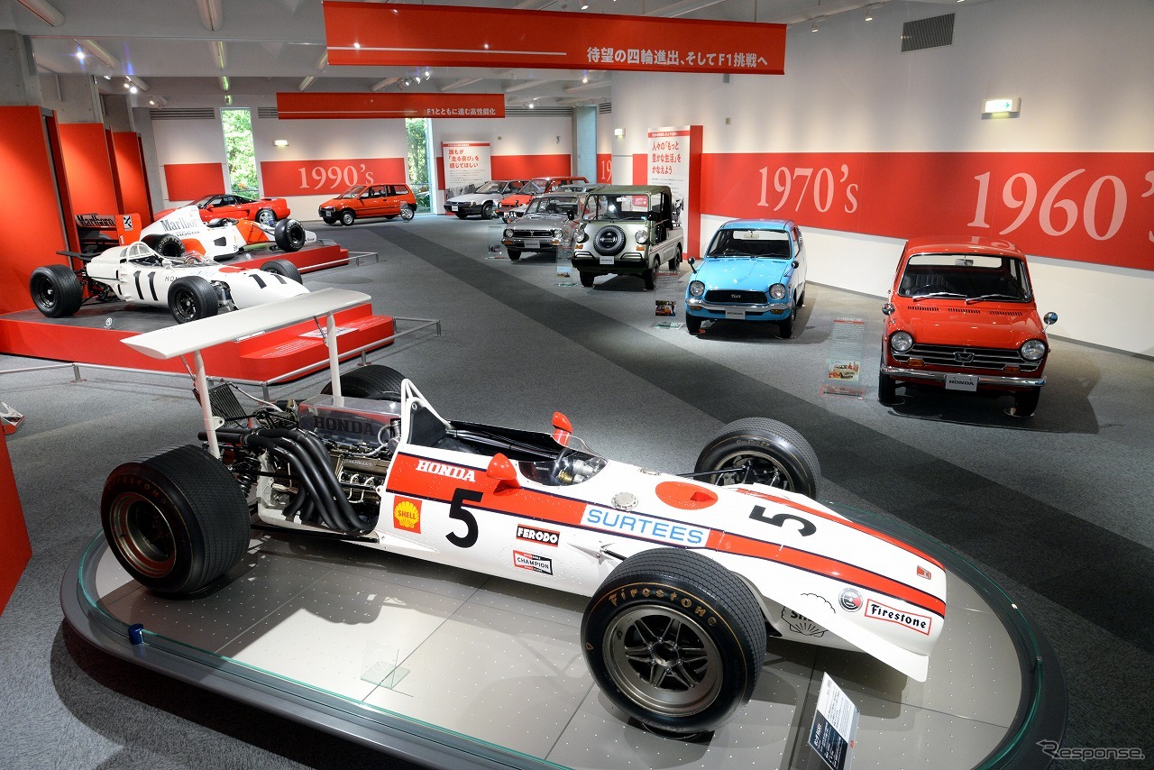 ホンダコレクションホール「F1とともに進化した市販車」展