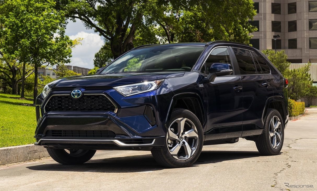 トヨタ RAV4 プライム（日本名：RAV4 PHV に相当、北米仕様）