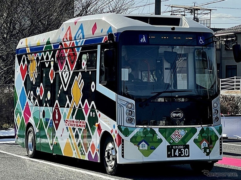 BYDの電気バス