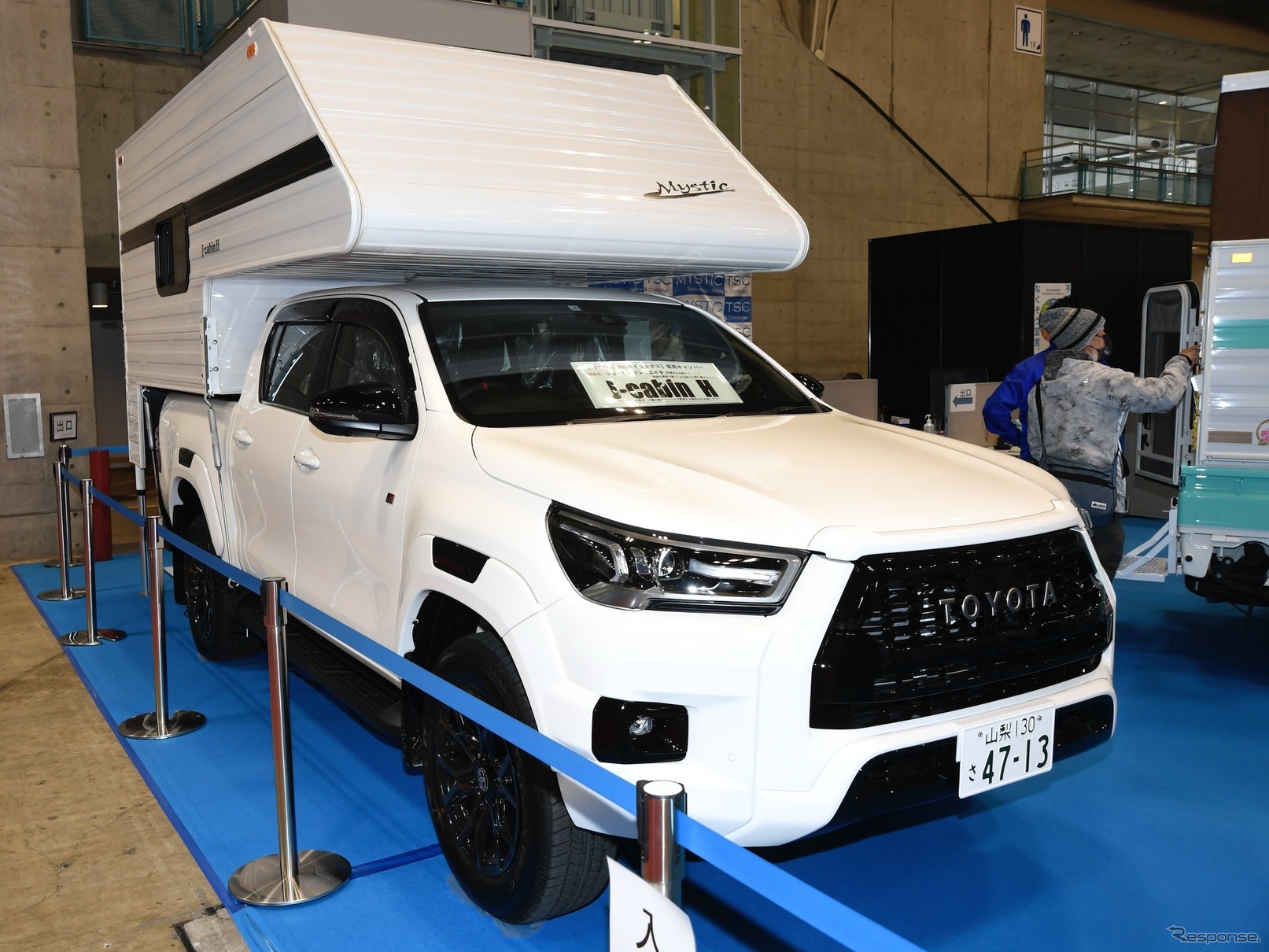 ハイラックス の荷台にキャビンを積載 ジャパンキャンピングカーショー22 詳細画像 レスポンス Response Jp