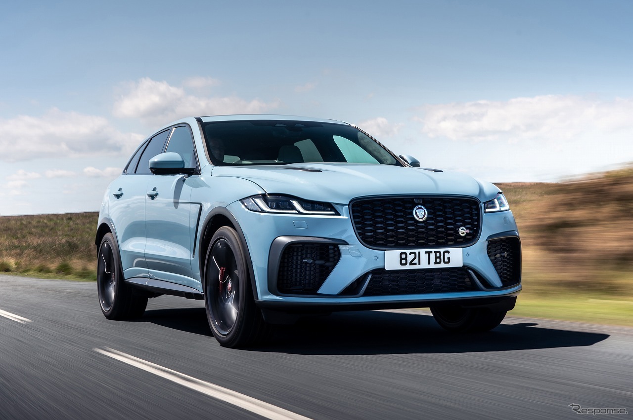 ジャガー F Pace 限定車2車種の受注開始 特別なエクステリアカラーなど レスポンス Response Jp