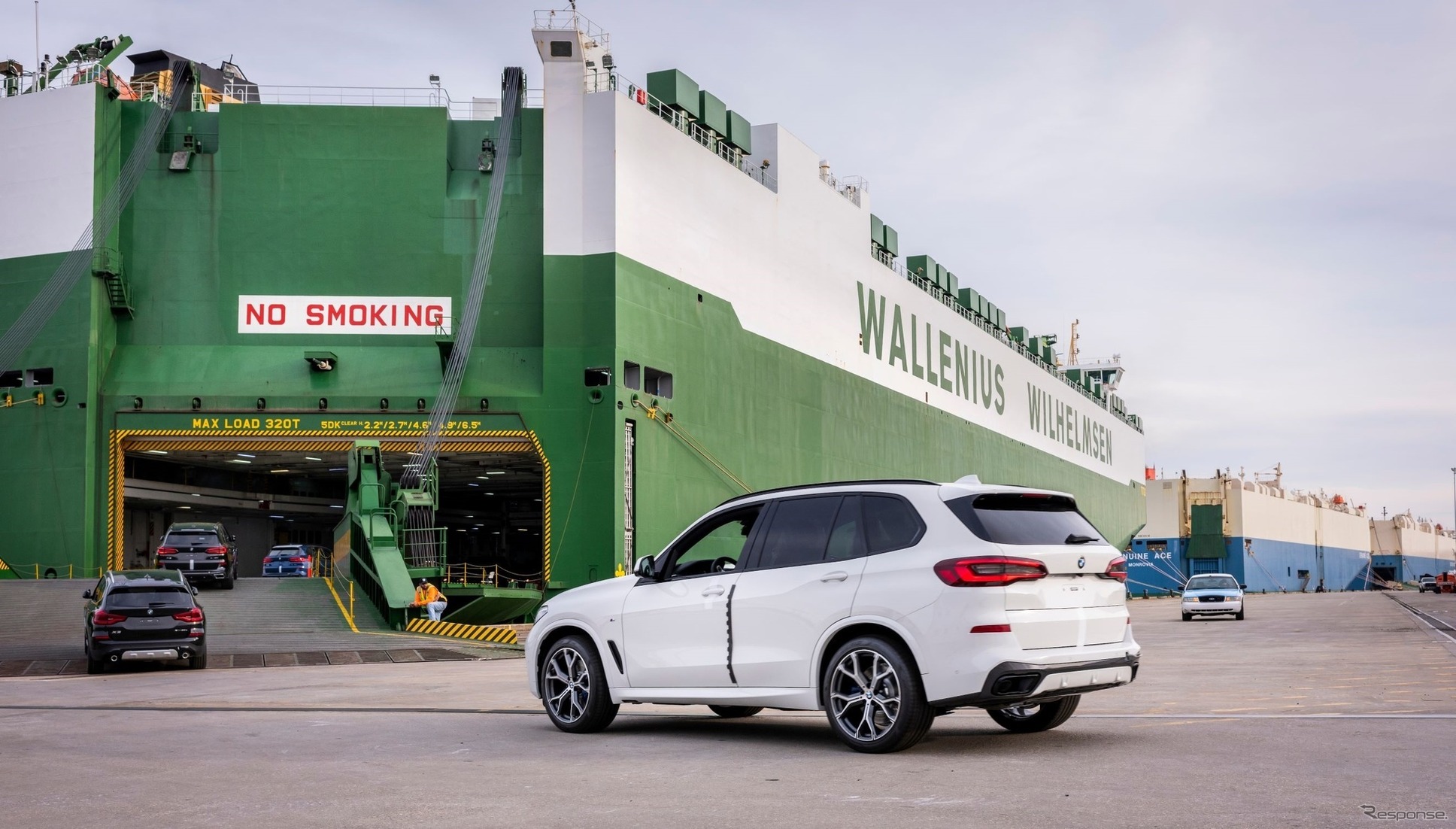米国から輸出されるBMW
