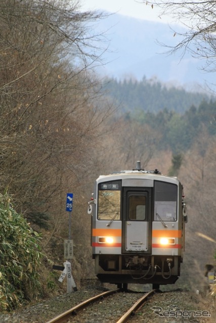 東城～備後落合間がJR西日本の輸送密度最少となっている芸備線。