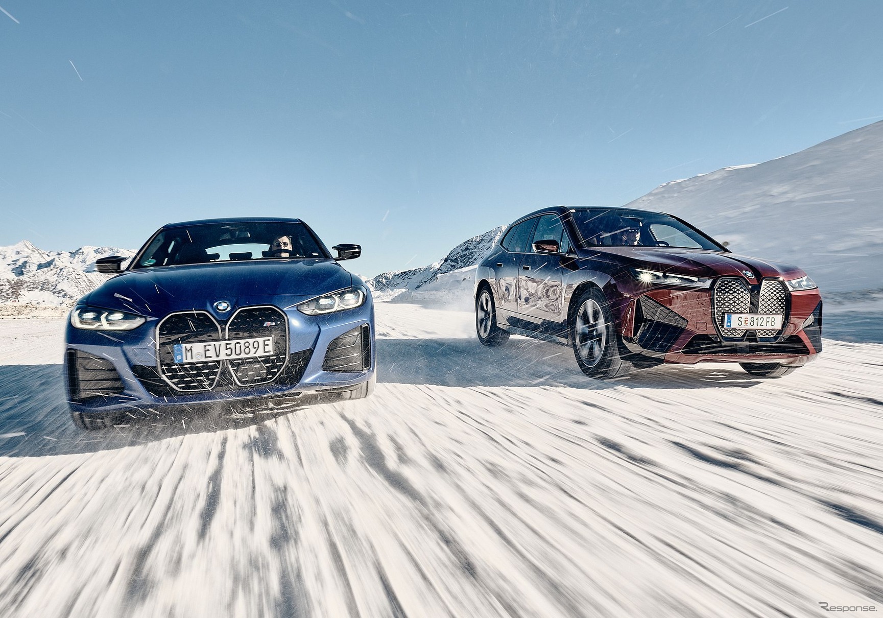 BMW i4 M50 と iX