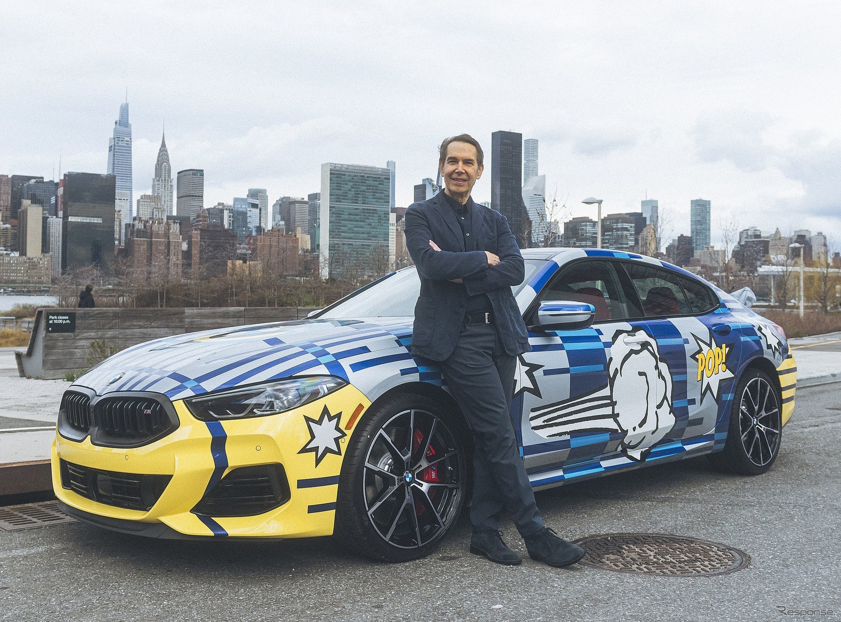 BMW「THE 8 X JEFF KOONS」とアーティストのジェフ・クーンズ氏