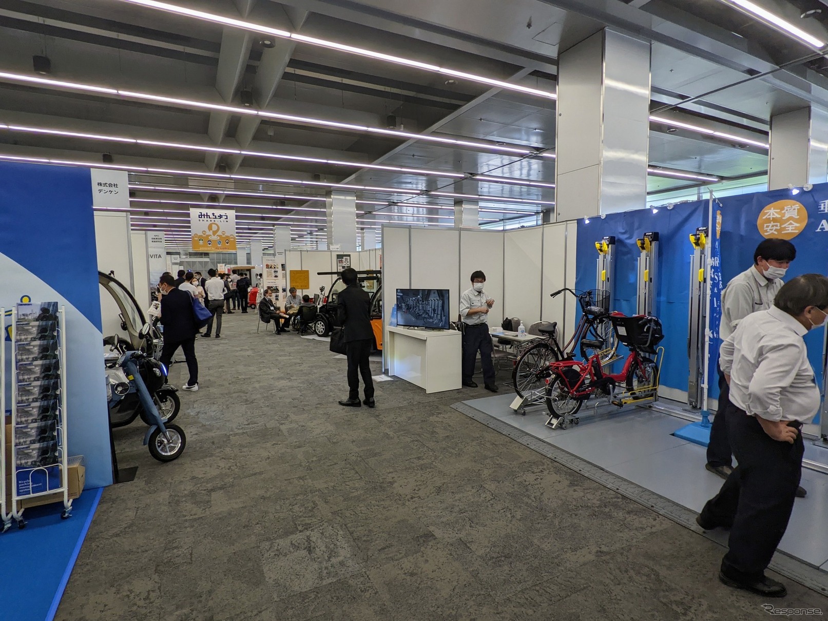 BICYCLE-E・MOBILITY CITY EXPO 2022の会場