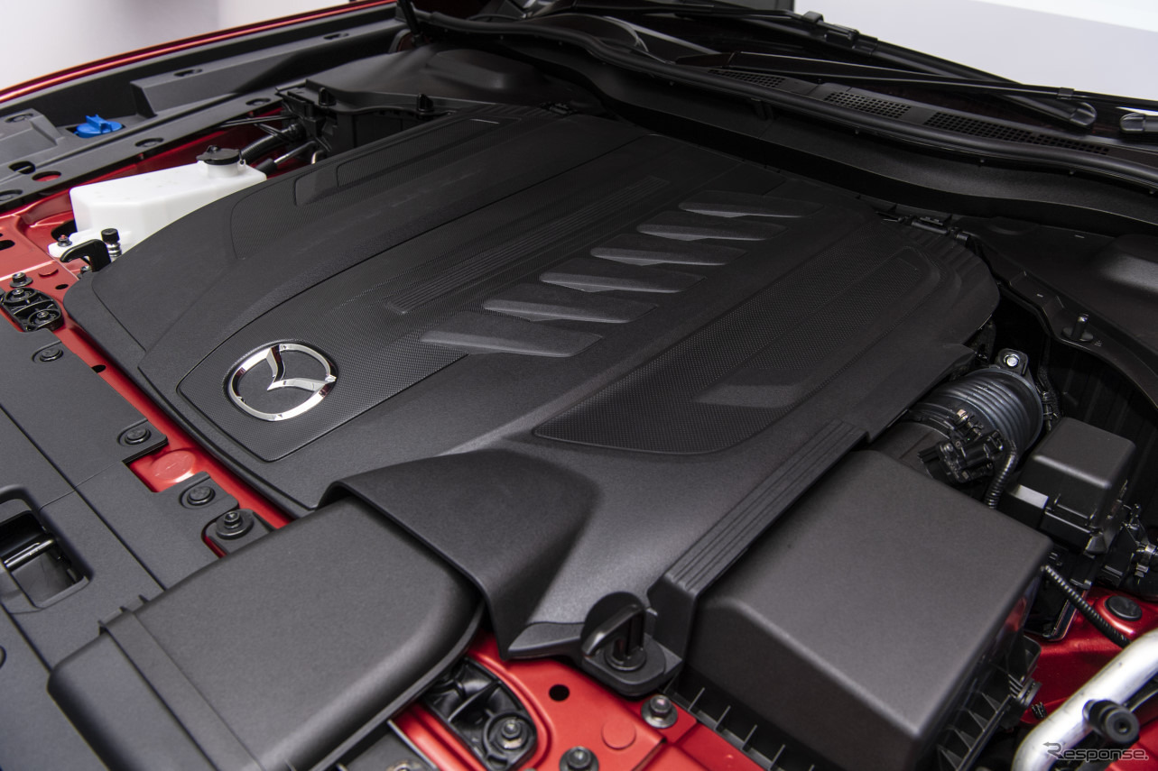 マツダ CX-60に搭載される3.3リットル直列6気筒ディーゼルエンジン「SKYACTIV-D 3.3」