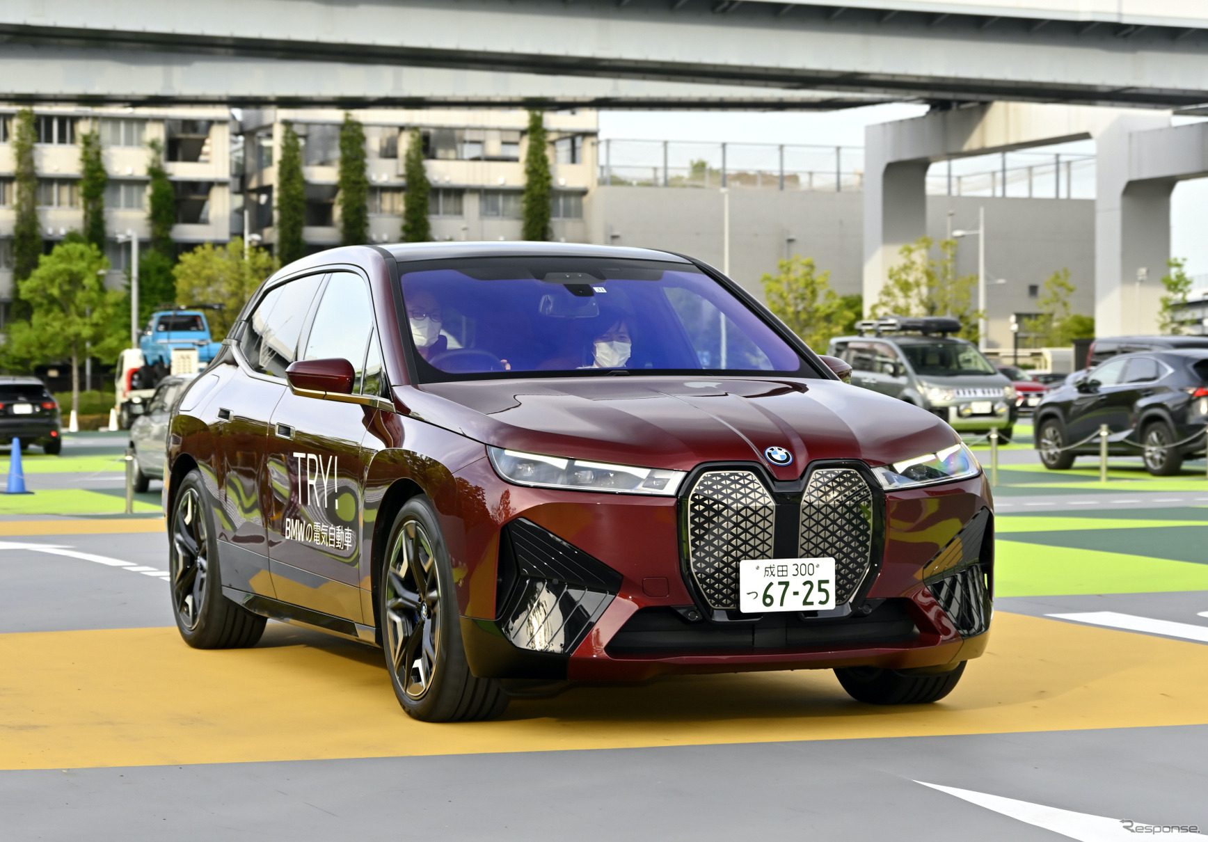 BMW iX（レスポンス読者限定EV・PHEV試乗会）