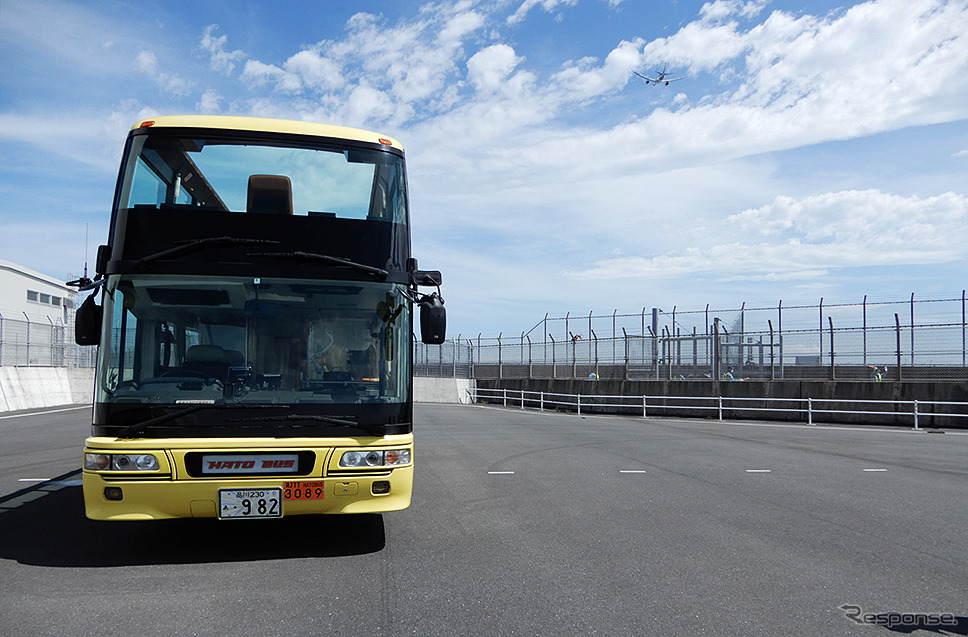 はとバス「羽田空港ベストビュードライブ」（R7376行程）画像はメディア公開時で特例もあり