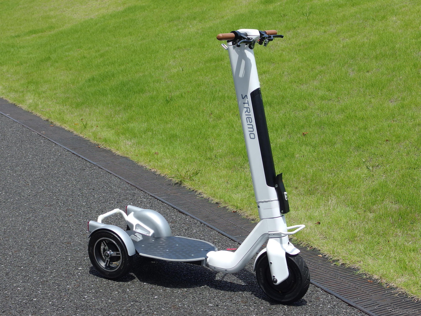 ホンダ社員が企業したストリーモが開発する電動マイクロモビリティのストリーモ（プロトタイプ）
