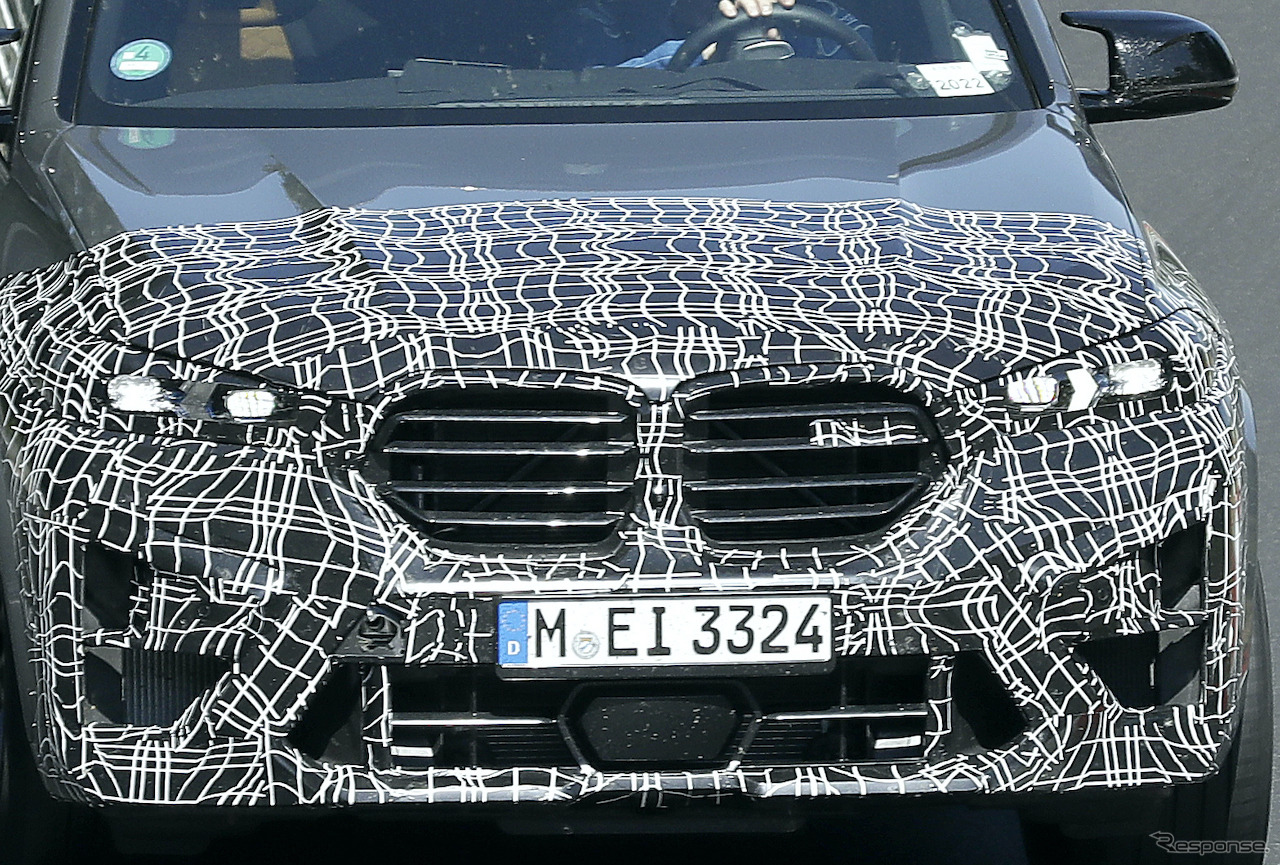BMW X5M 改良新型プロトタイプ（スクープ写真）