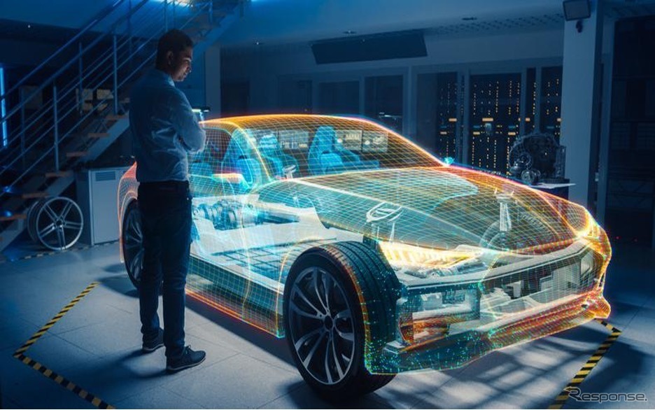 デジタルツインのコンセプトのもと具現化される未来の工場
